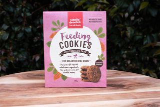 Feeding Cookies with Dark Chocolate 